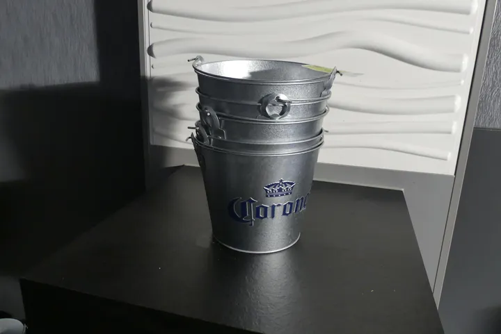 5x Corona Eiskübel